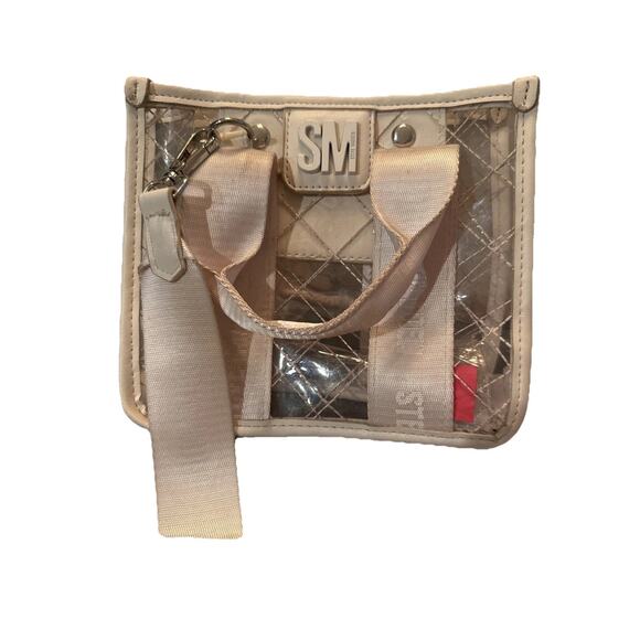Steve Madden Micro Crossbody‎ Bag Vanilla Clear Bag - Picture 1 of 7